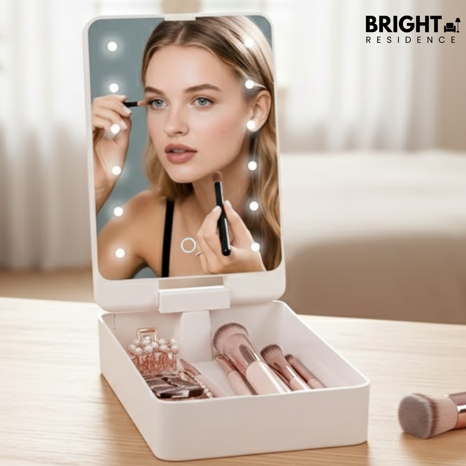 MirrorGlam - Perfect make-up on the go, anytime and anywhere!