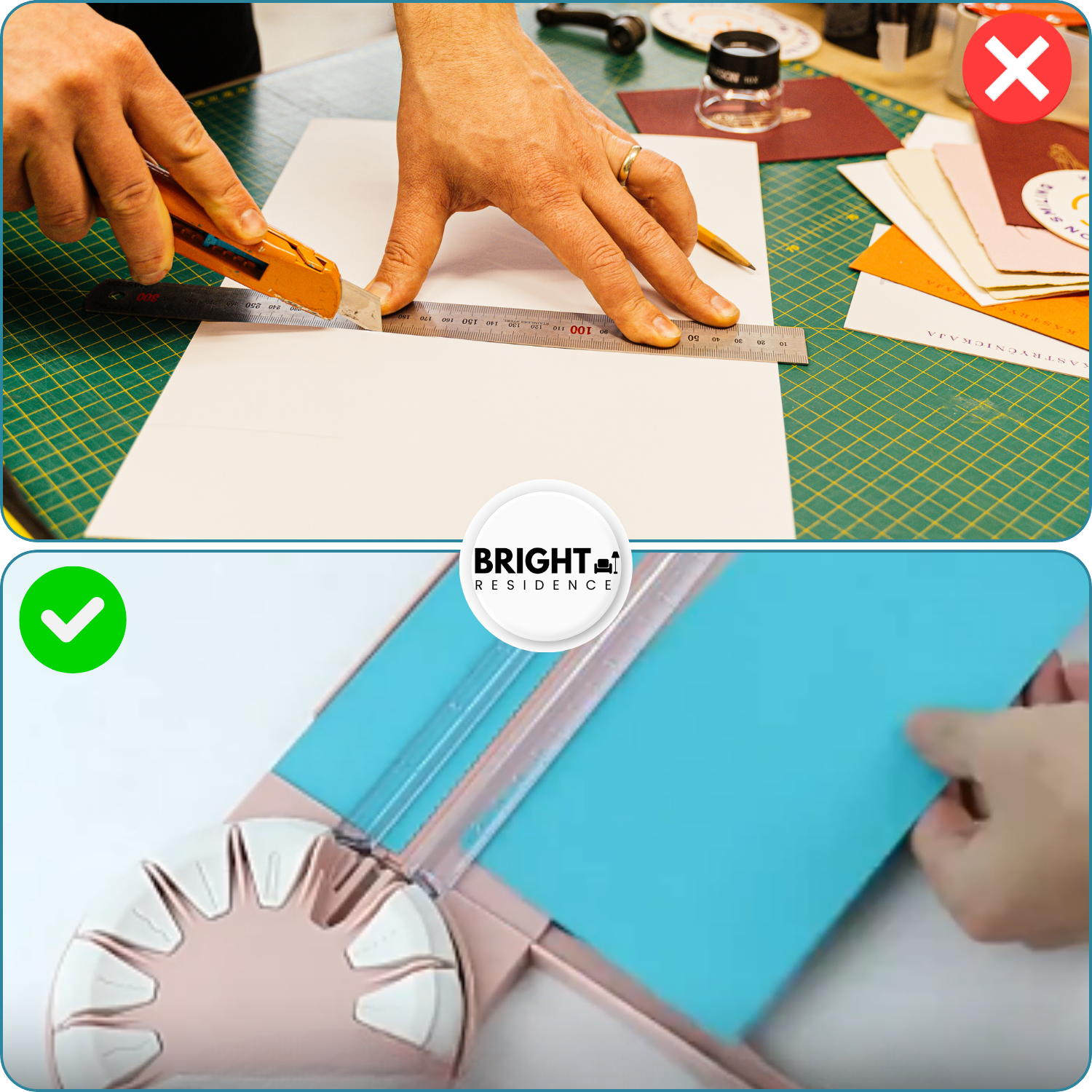 FlexoCutter™ - 12-in-1 360° rotary paper cutter