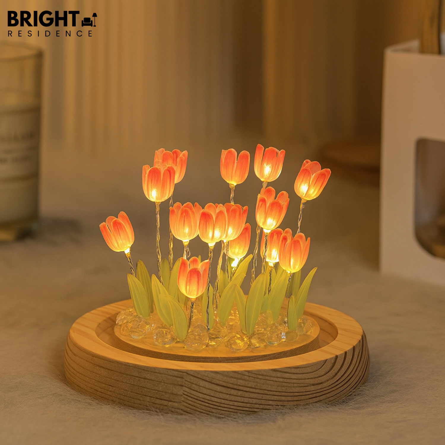 TulipGlow – Soft Light & Stylish Decor!