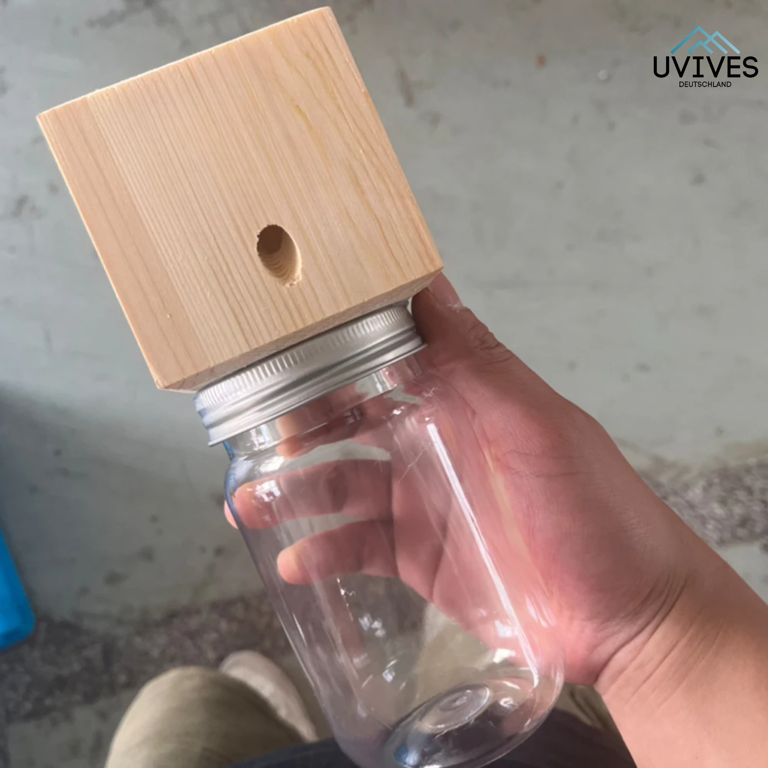 WoodGuard – Chemical-Free Carpenter Bee Trap for Wooden Surfaces
