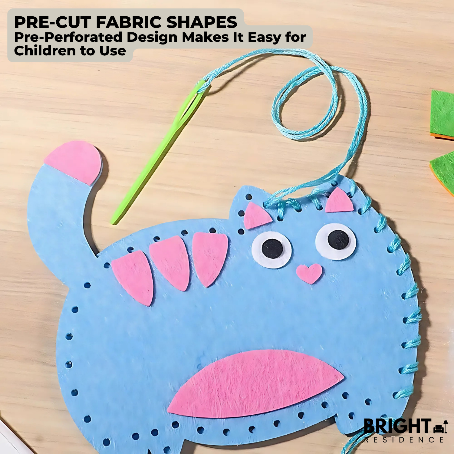 MagicStitch - Funny sewing kit with animals for children