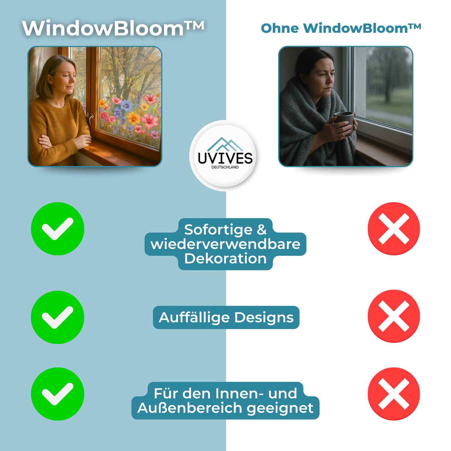 1+1 FREE | WindowBloom™ - Window decoration for every season