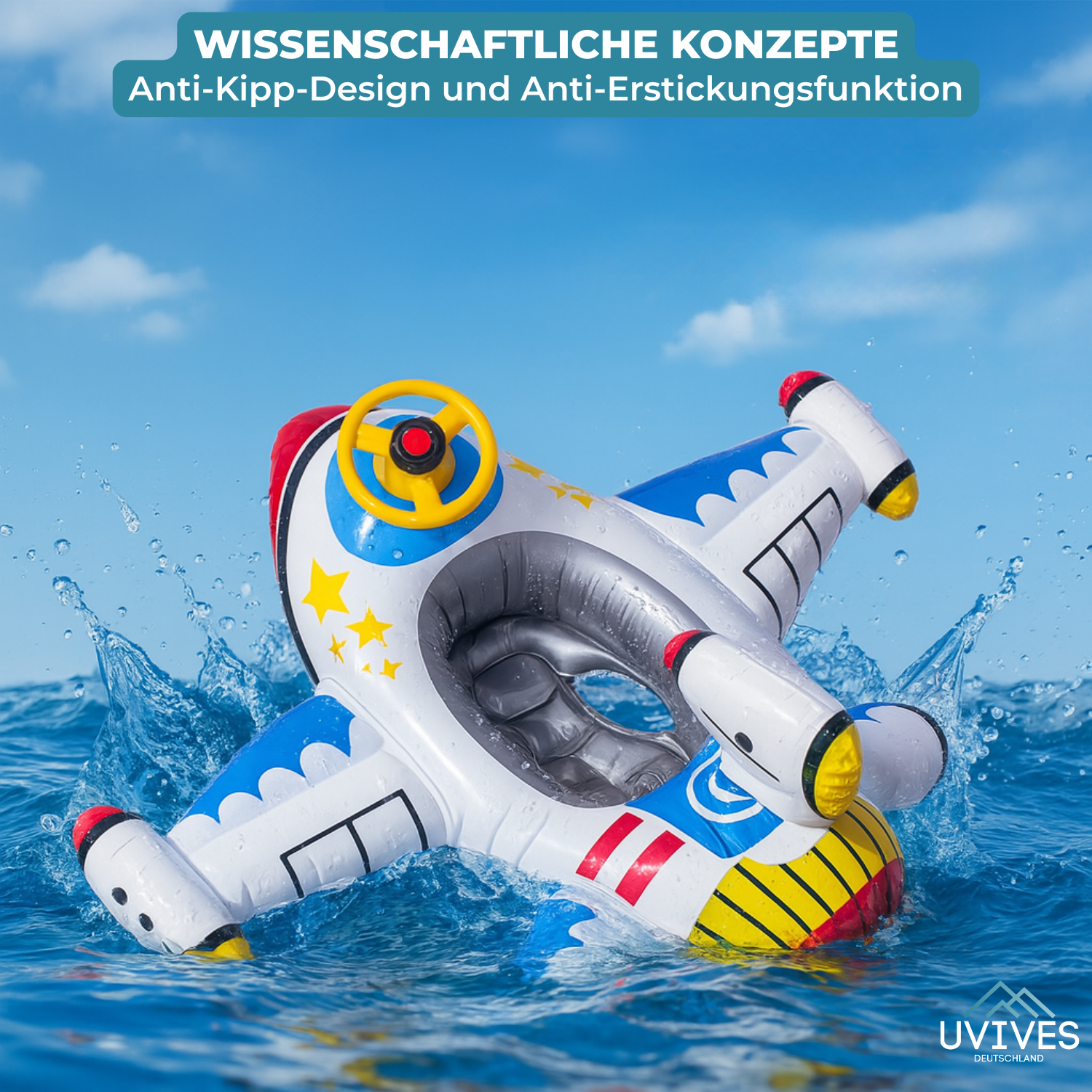 AquaFly – The Ultimate Toddler Pool Toy for Safe Water Fun!
