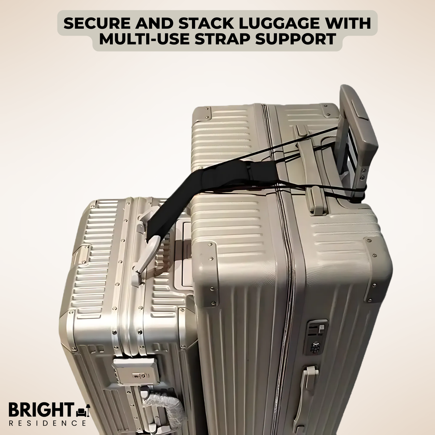 1+1 FREE | TravelStrap - Intelligent elastic luggage strap