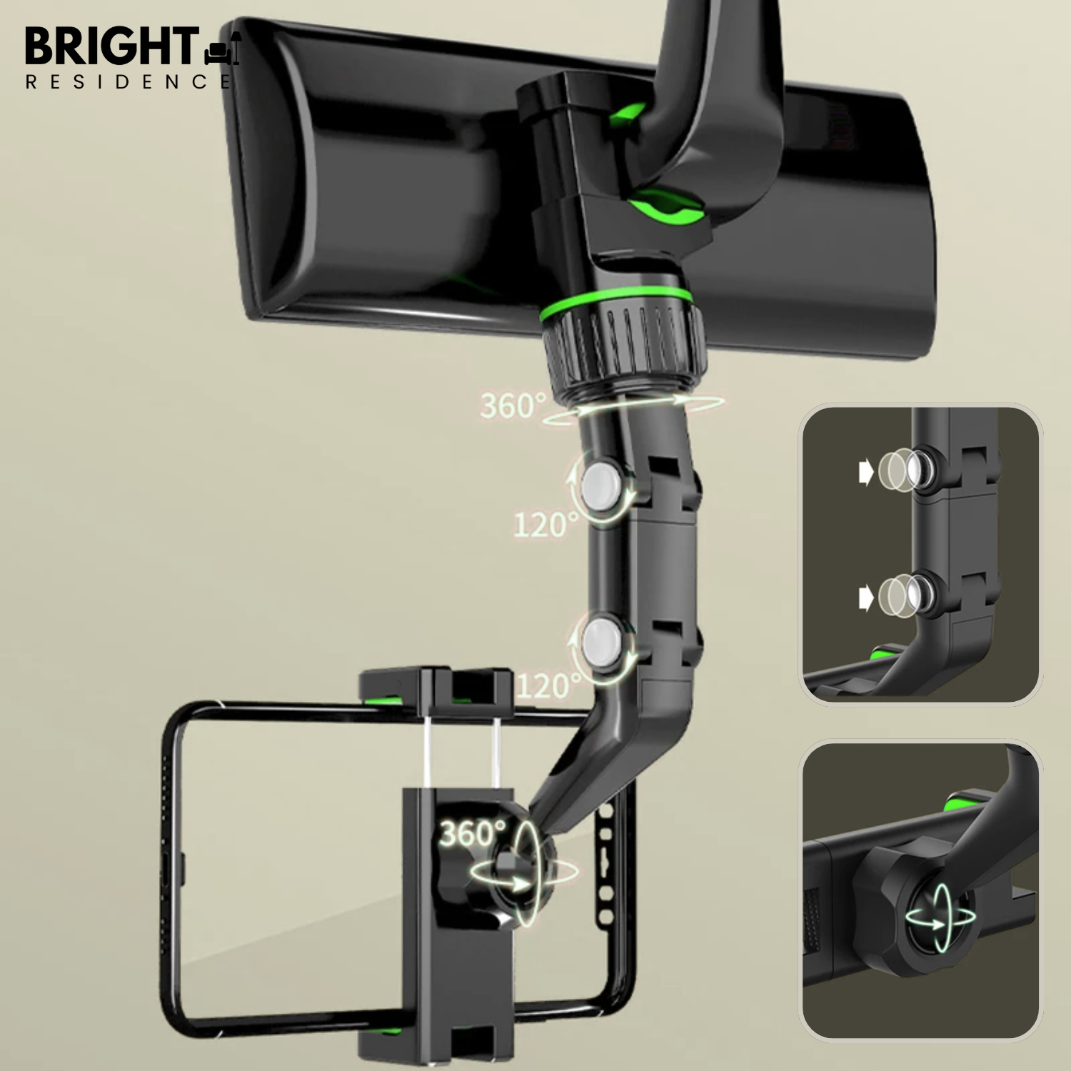 FlexiView Mount – Your Phone Always at the Perfect Viewing Angle!