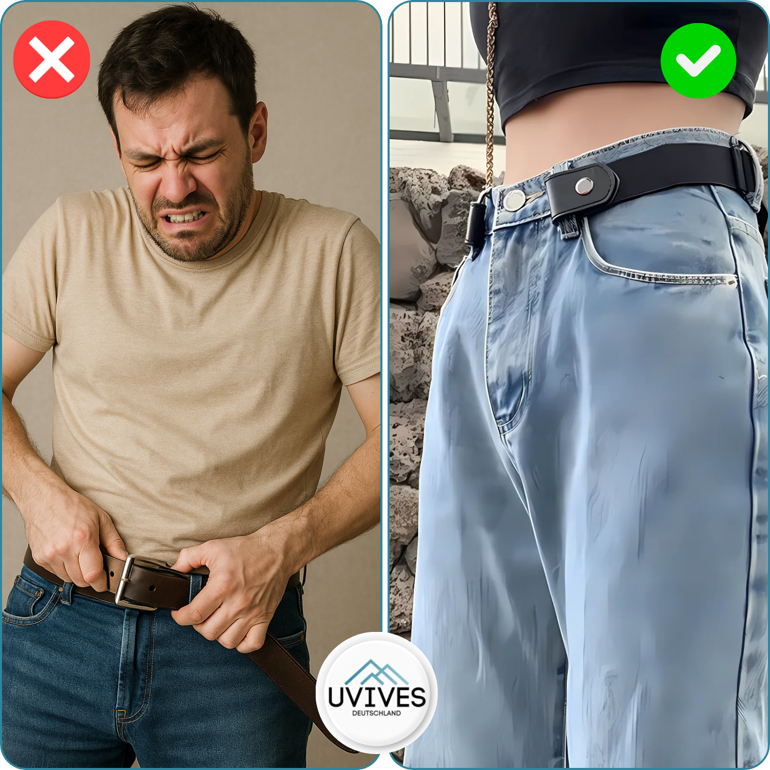 1+1 FREE | FlexiBelt - Invisible hold without pressure!