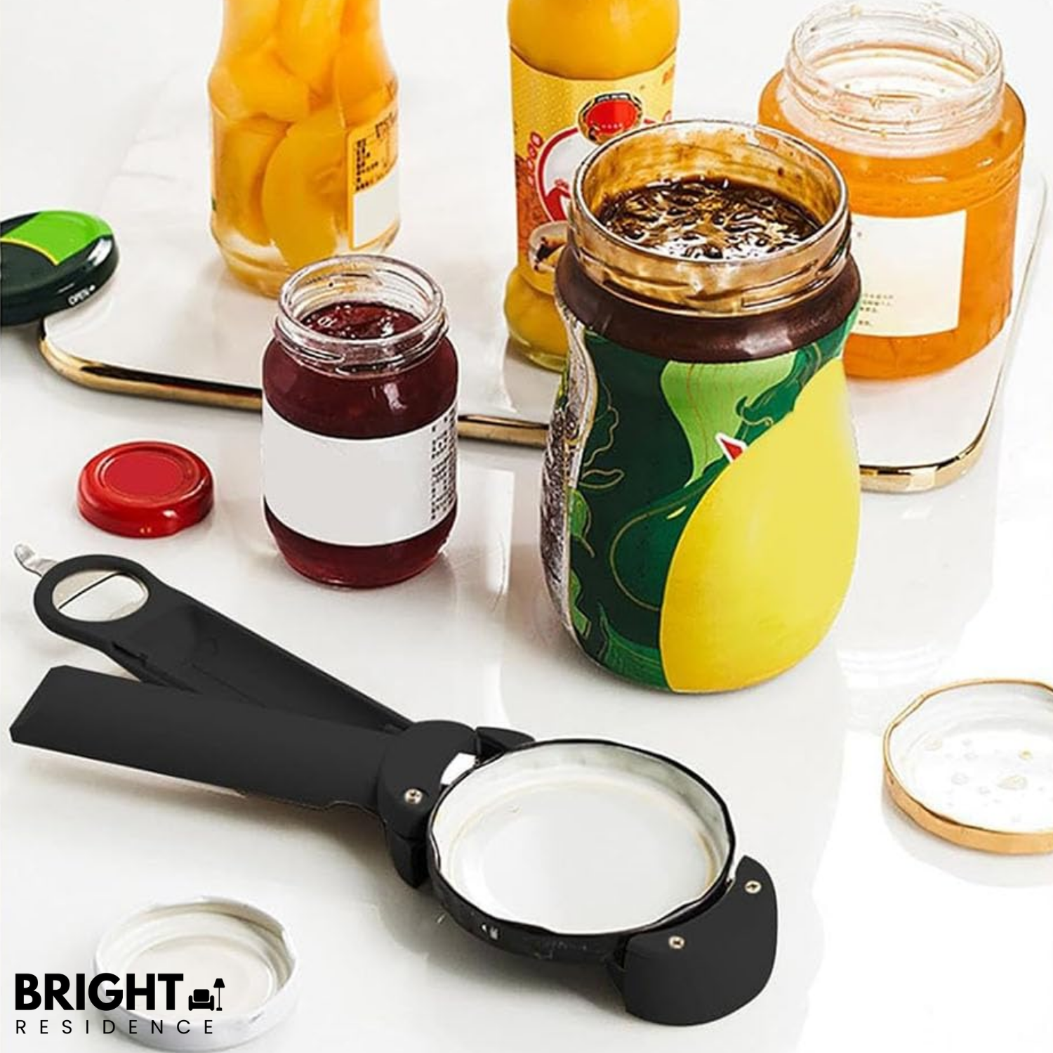 GripEase™ - Opens every glass and every bottle effortlessly