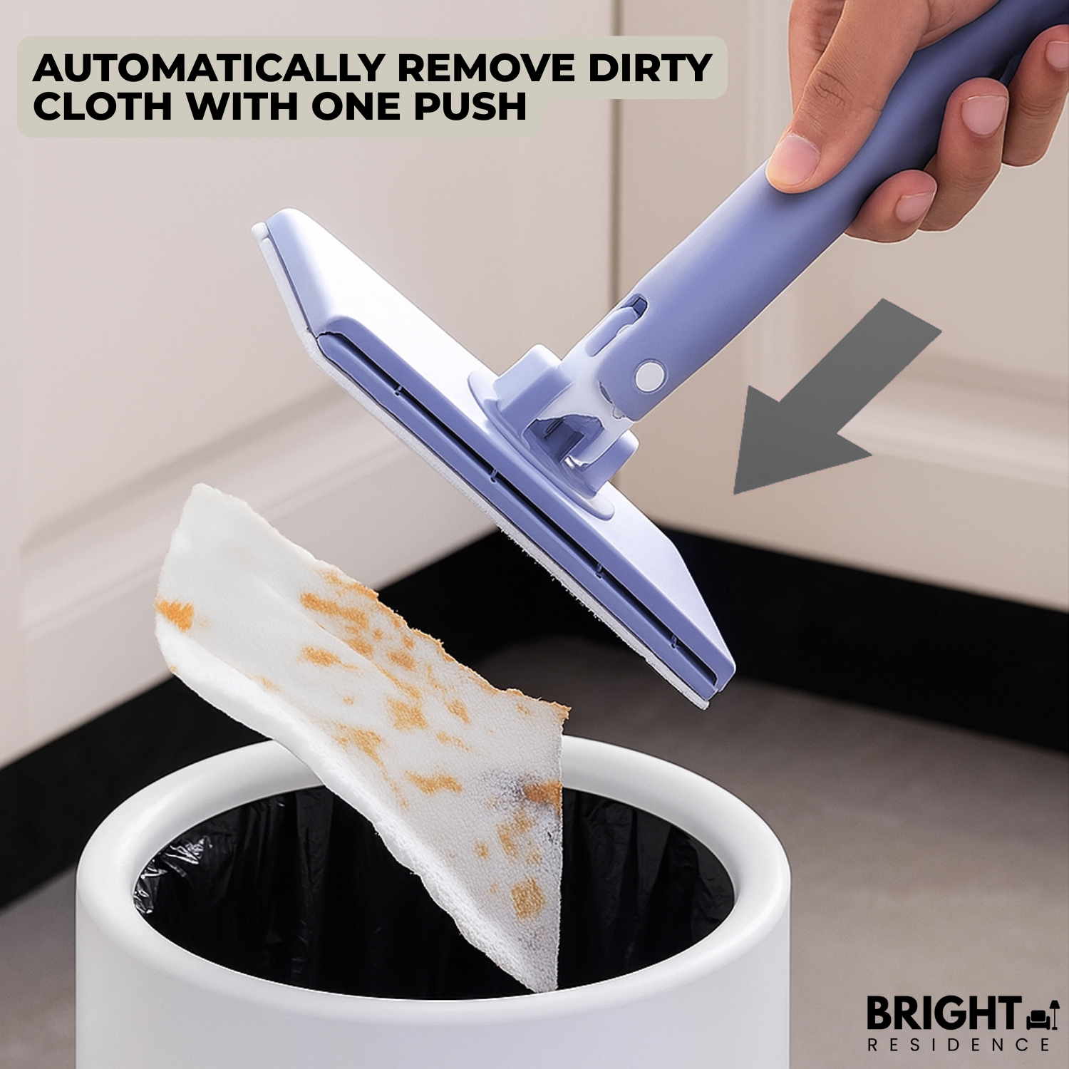 MopFlex - Clean without bending down or touching