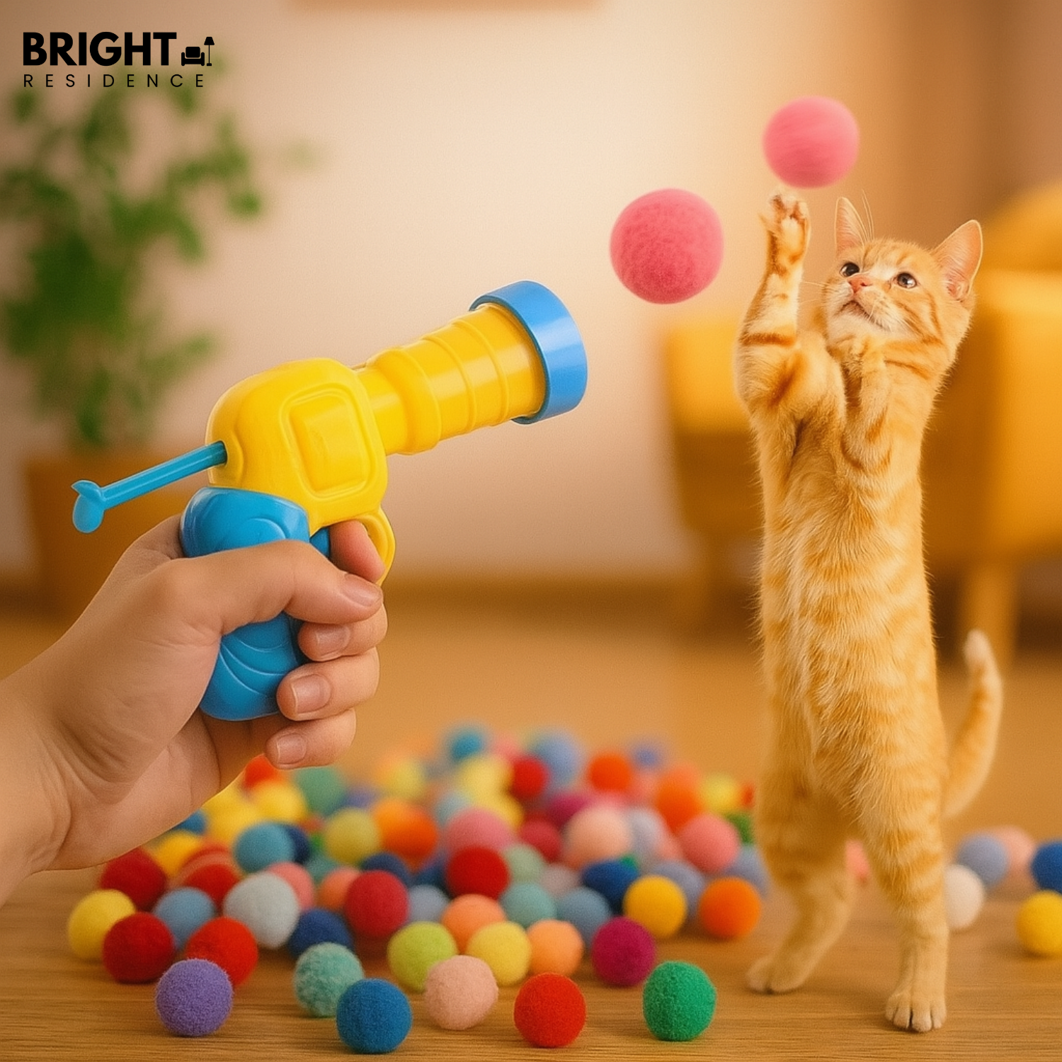 PurrShot - Play & exercise for curious cats (1 set)