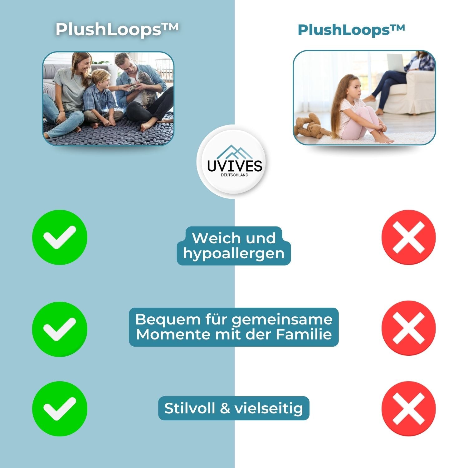 PlushLoops™ - DIY chunky hand knitting tube yarn