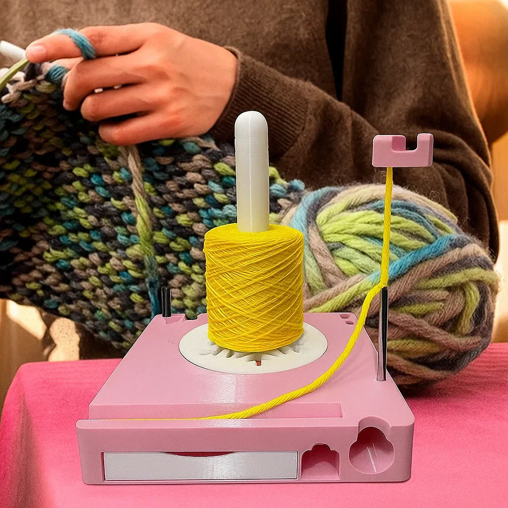 KnitSpin – No More Yarn Chaos When Crocheting & Knitting