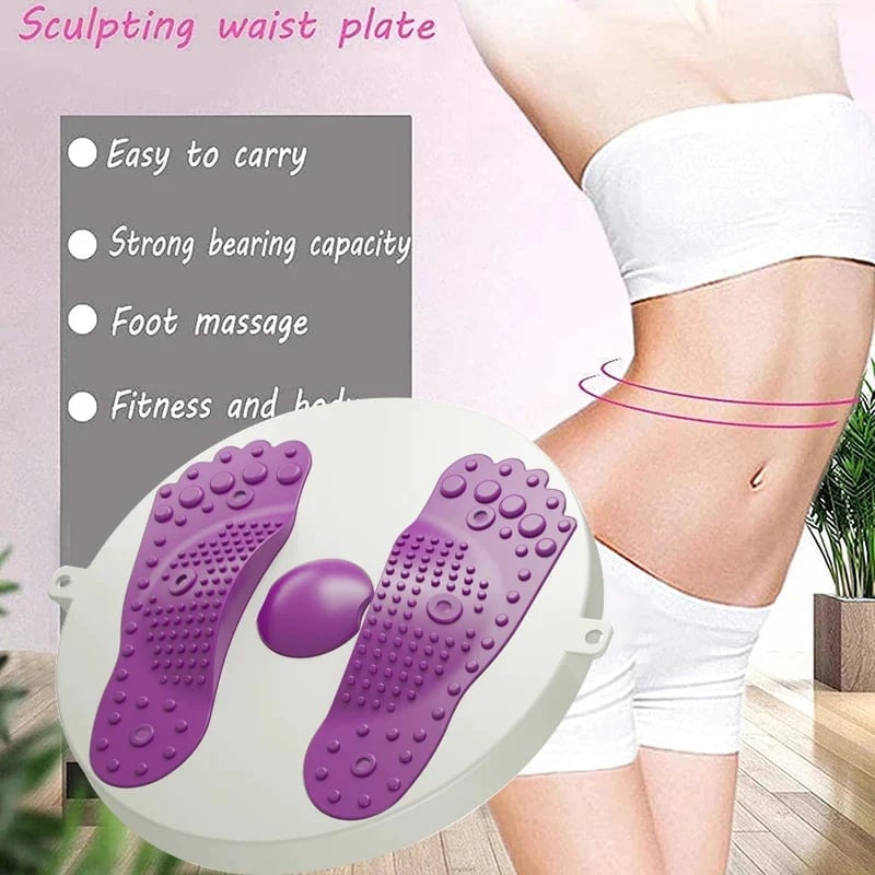 CoreTwist – Compact Balance Board for Waist & Core Training at Home