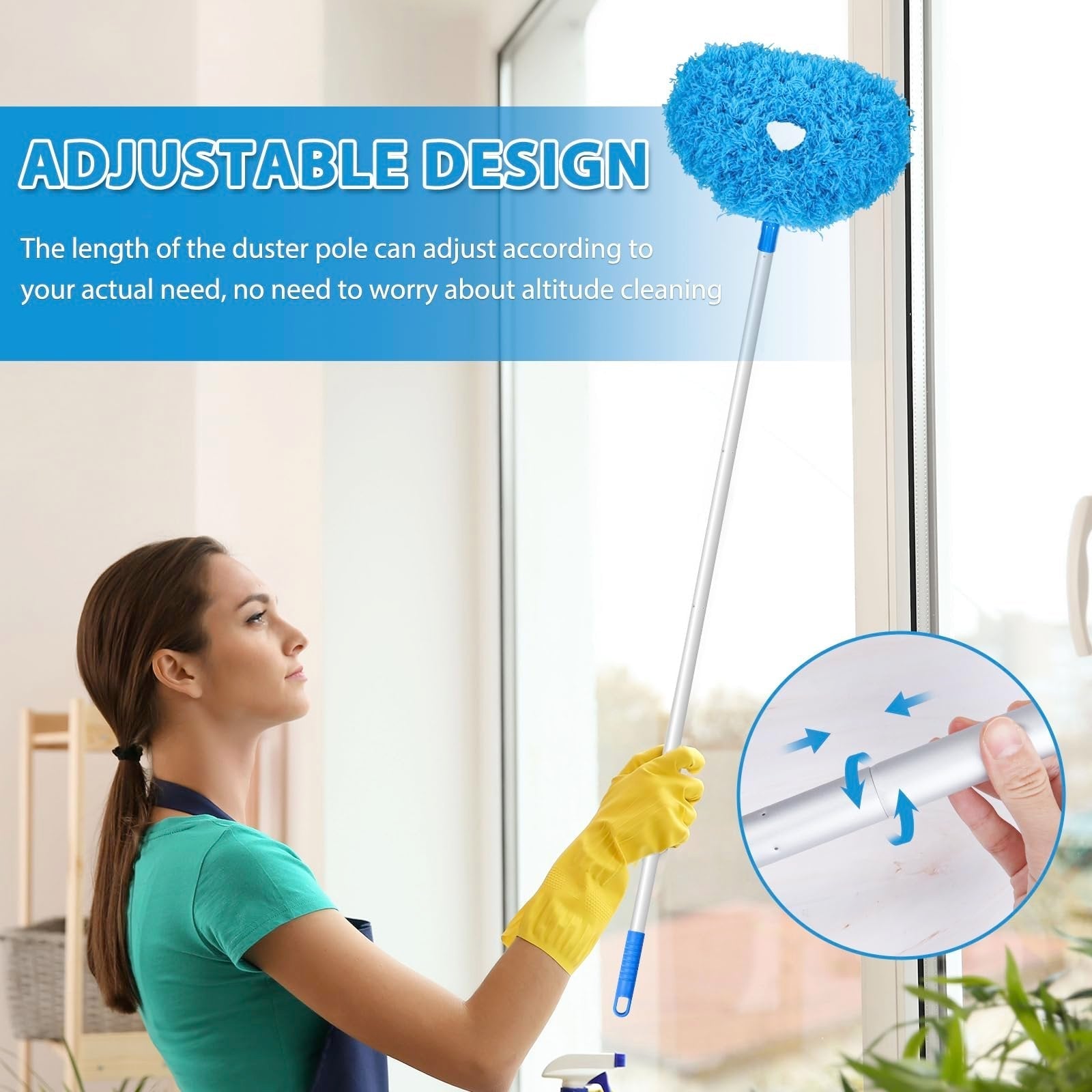 DustFlex - effortless cleaning even in hard-to-reach places