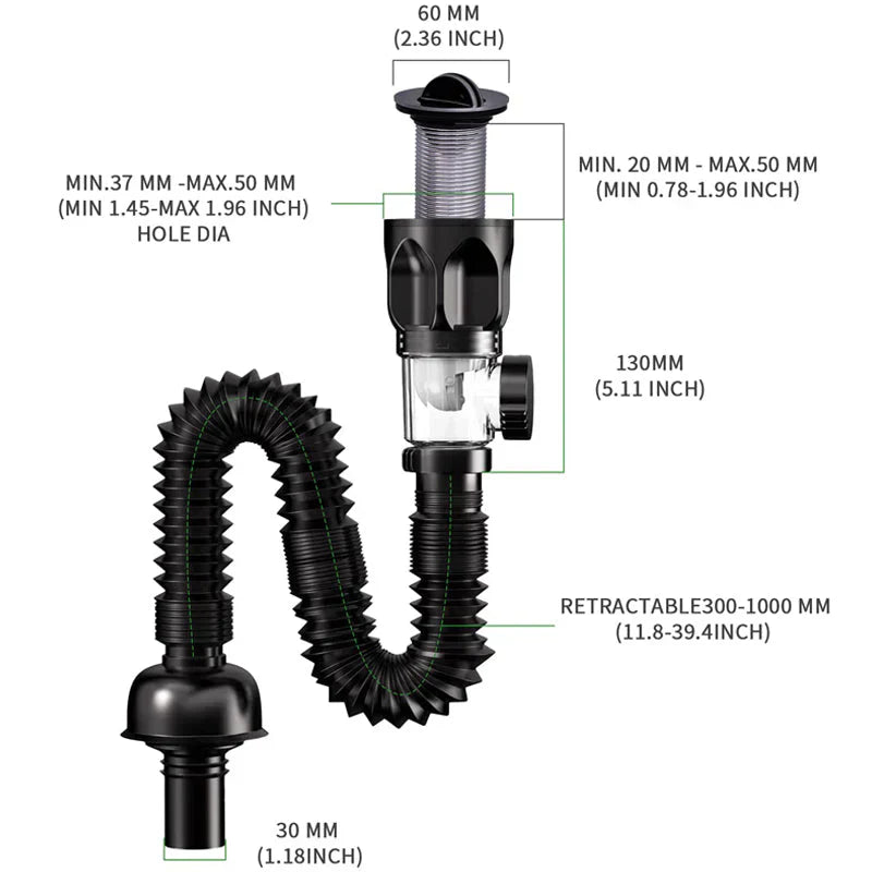 1+1 FREE | PipeGuard - Odor and clog-proof drain pipes for sinks