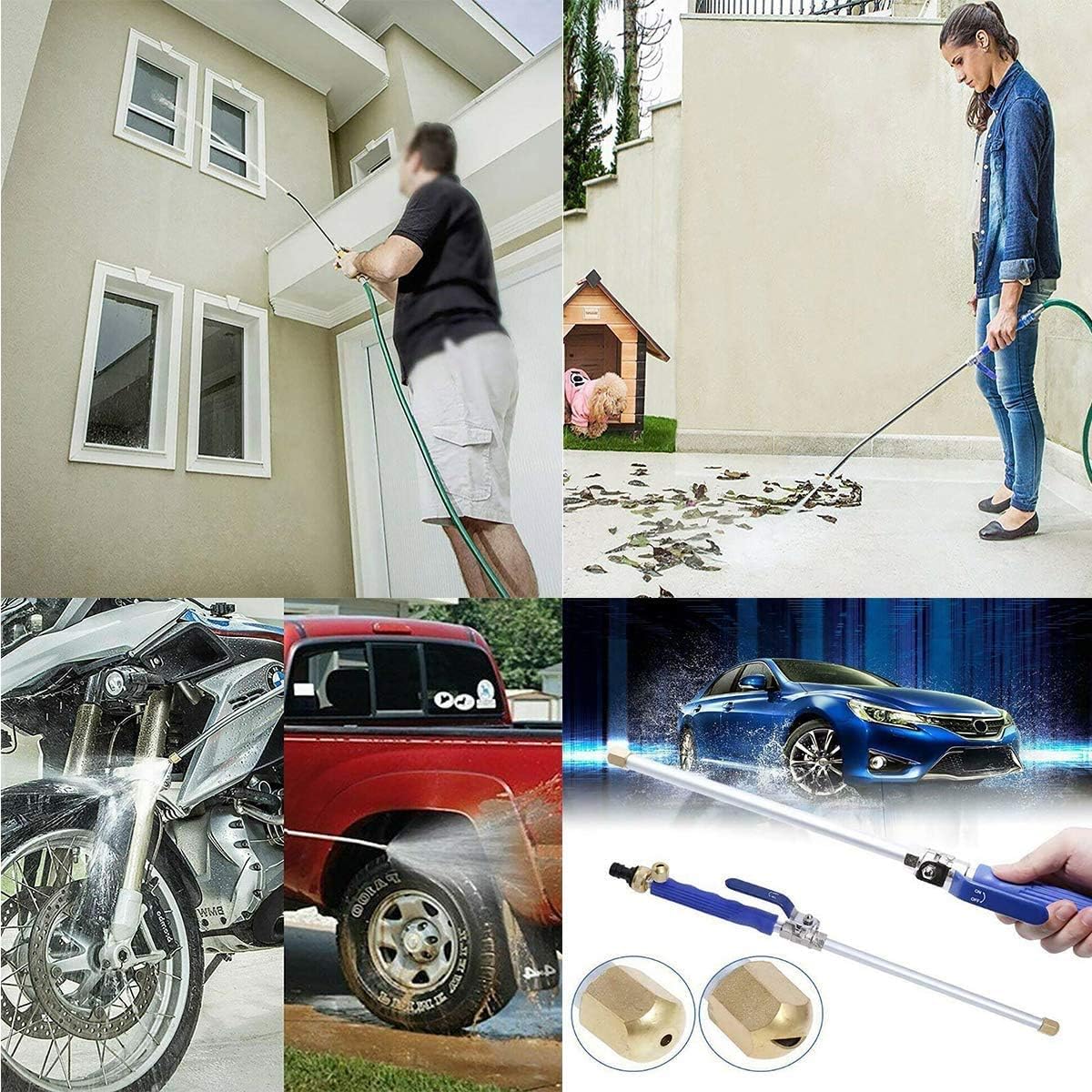 JetClean – Effortless Outdoor Cleaning with No Bending!