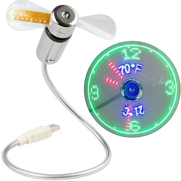 TimeCool – The Ultimate USB Fan with Clock and Temperature Display
