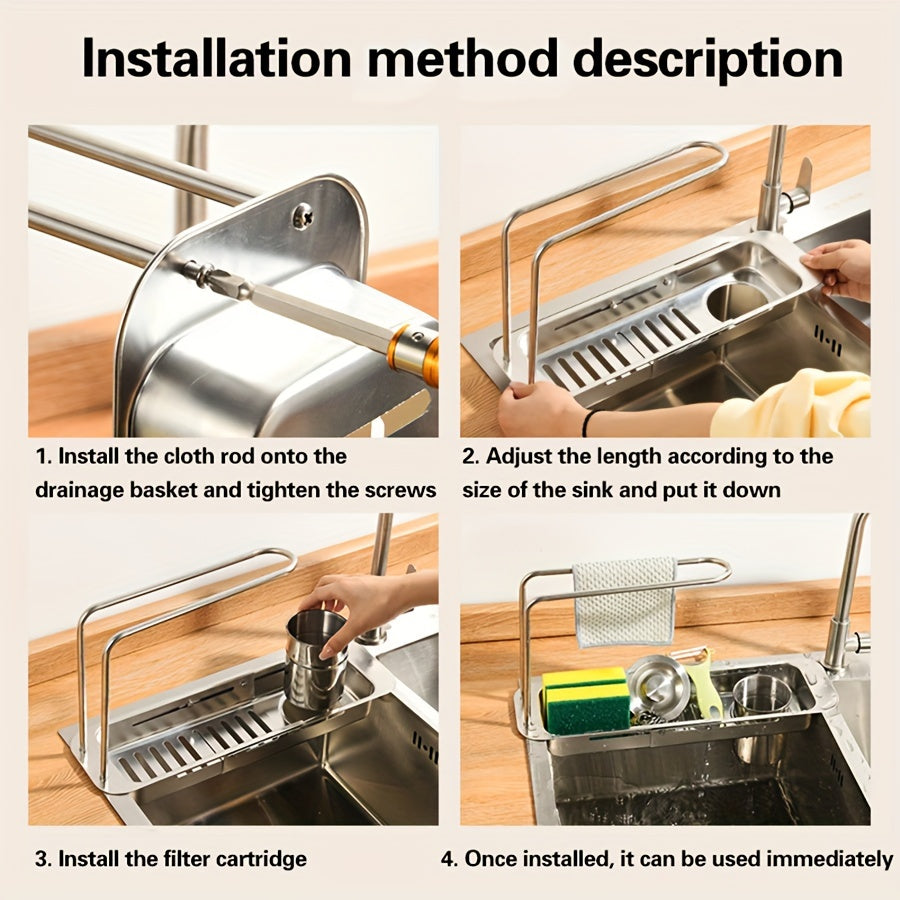 DrainMate - Organizer for sink drains