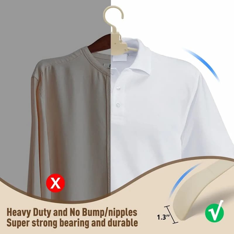 5+5 FREE | FormFix – Hang Without Wrinkles & Space-Saving!