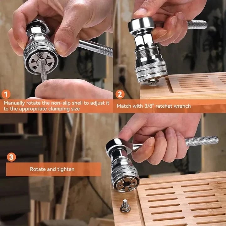 PowerFit – The Ultimate Adjustable Sleeve for Your Drill