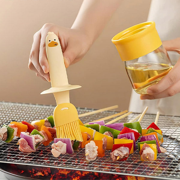 OilEase – Perfectly Dispense & Brush Oil Every Time