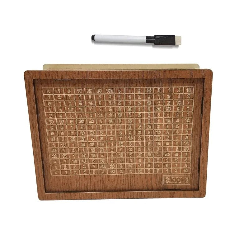 50% OFF | WealthBox™ - Wooden money box