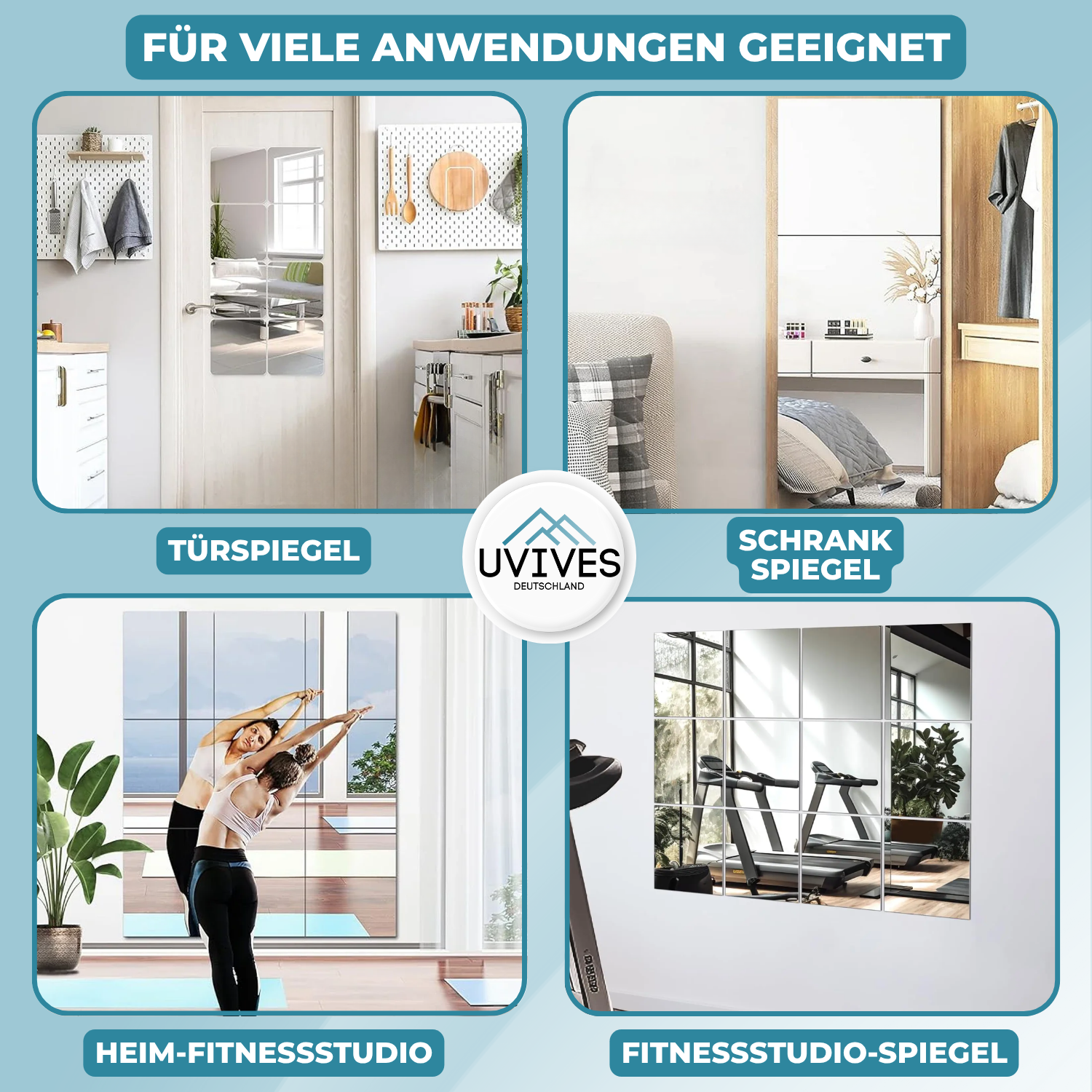 SafeReflect – The Flexible, Shatter-Proof Mirror Film for Any Space