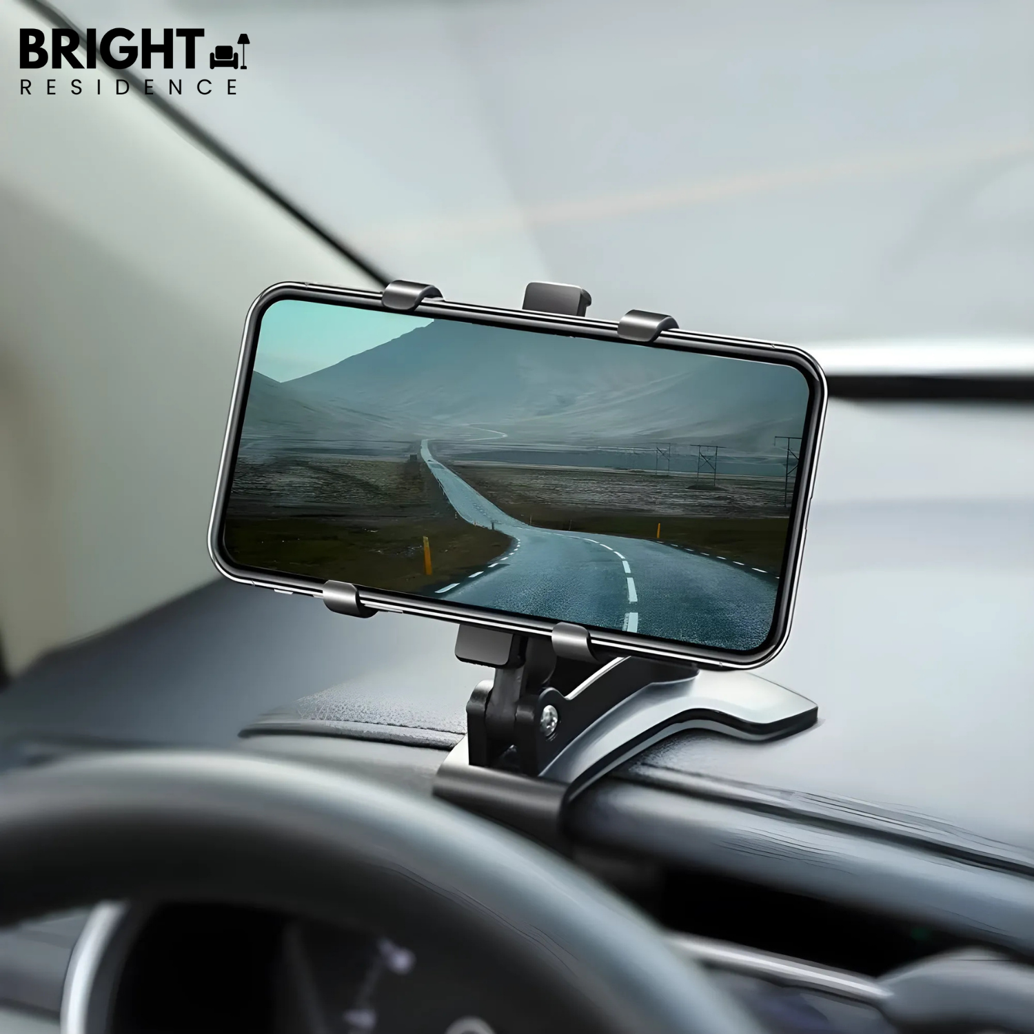 SafeView Grip – Hands-Free Phone Mount for Effortless, Safe Driving