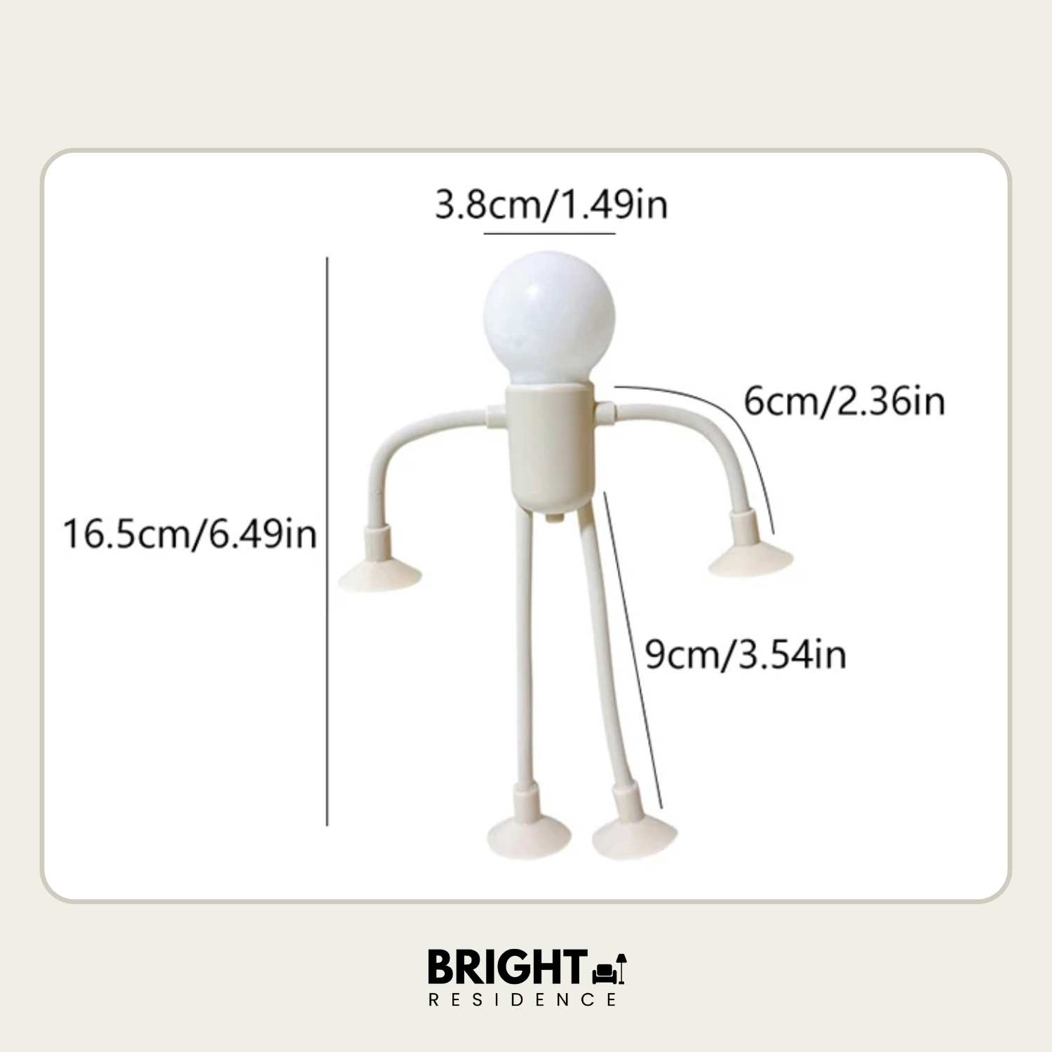 RoboBeam - Funny robot lamp