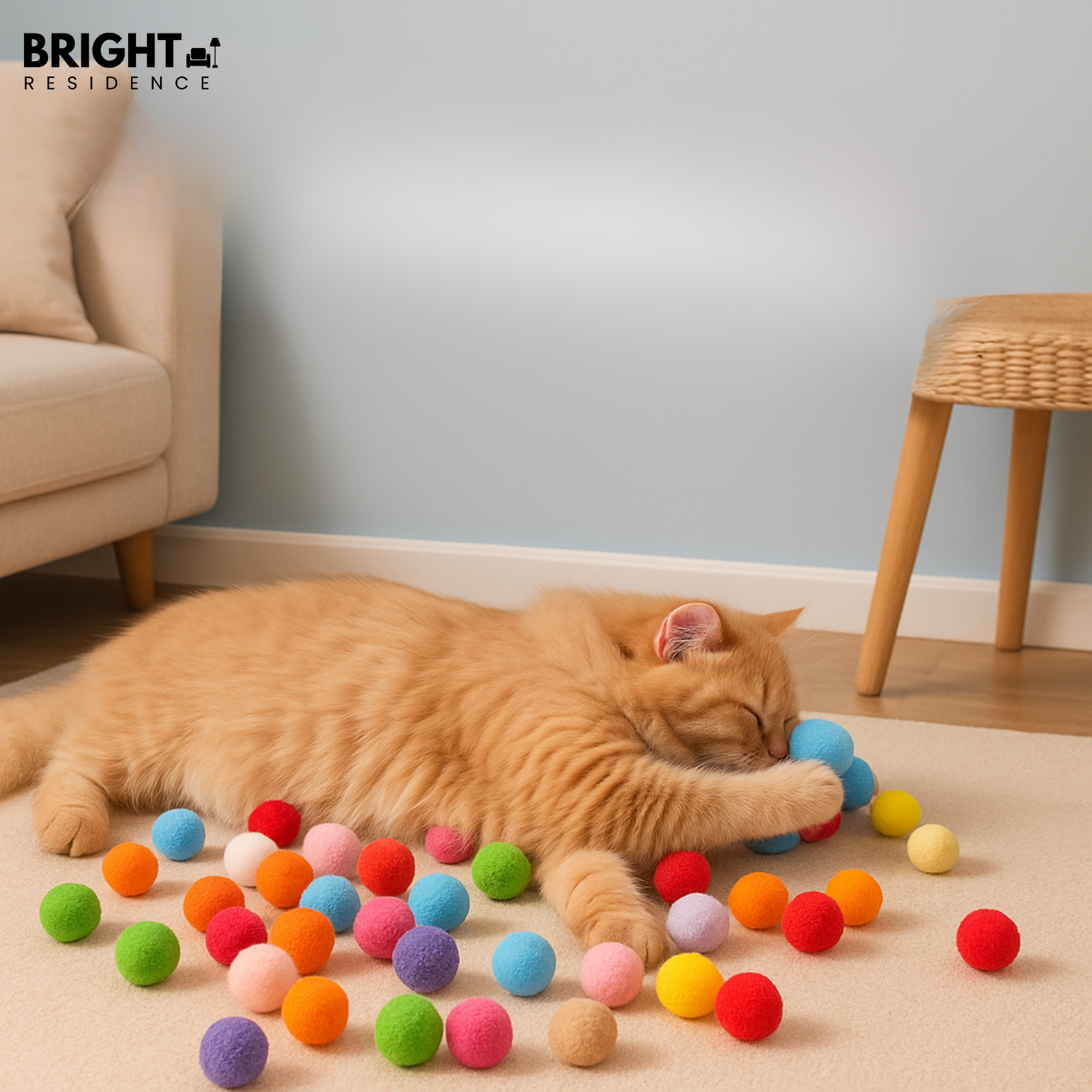 PurrShot - Play & exercise for curious cats (1 set)