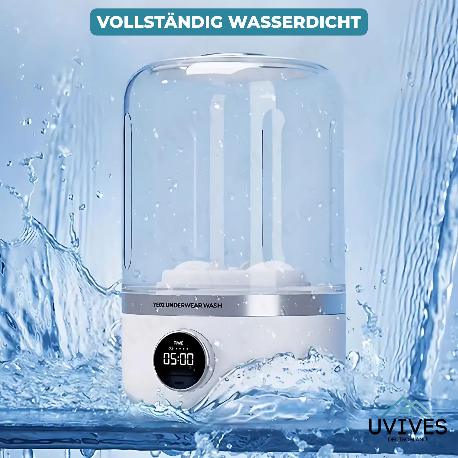 WashPod Go – The Ultimate Portable Washer for Small Loads