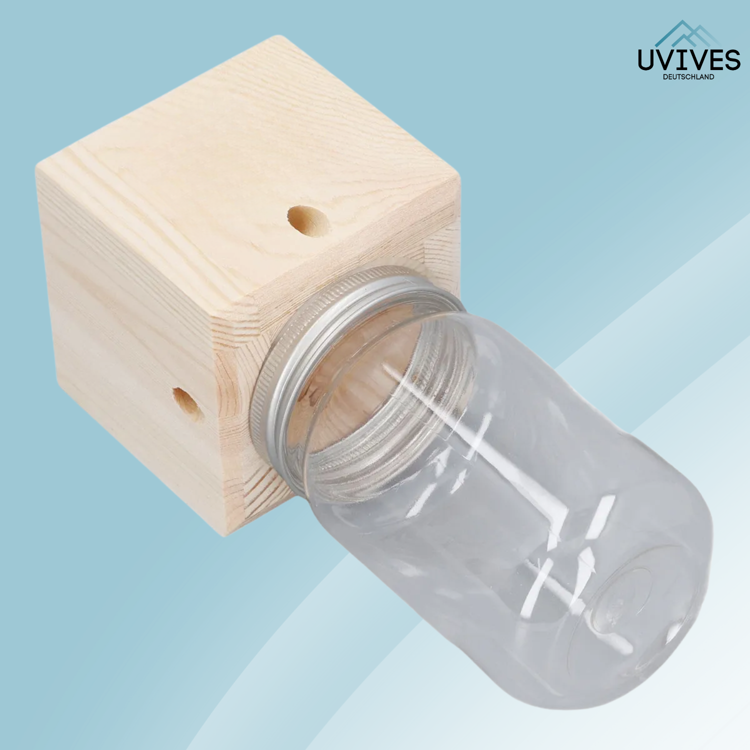WoodGuard – Chemical-Free Carpenter Bee Trap for Wooden Surfaces