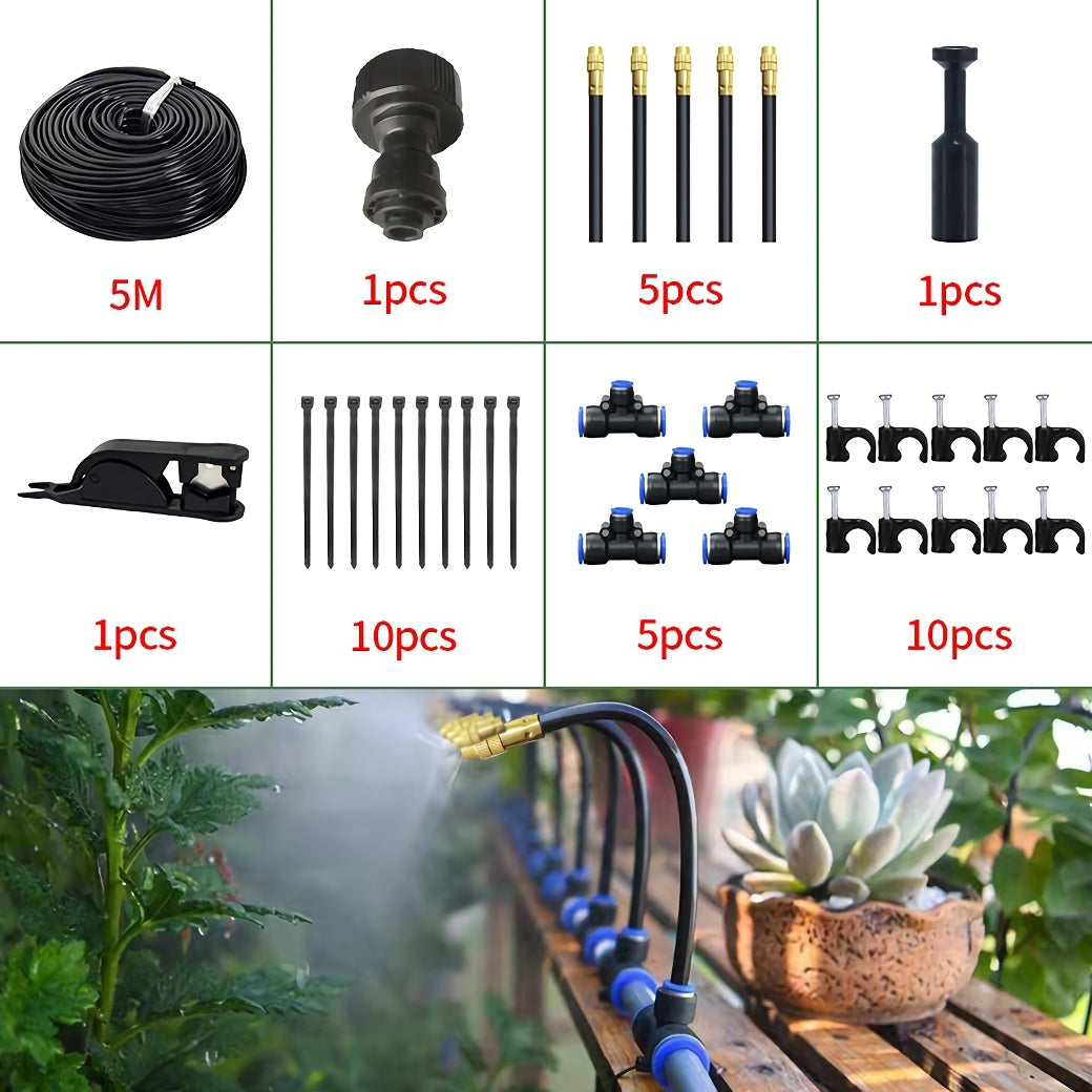 GardenGlow – Smart Irrigation & Cooling System for Effortless Garden Care