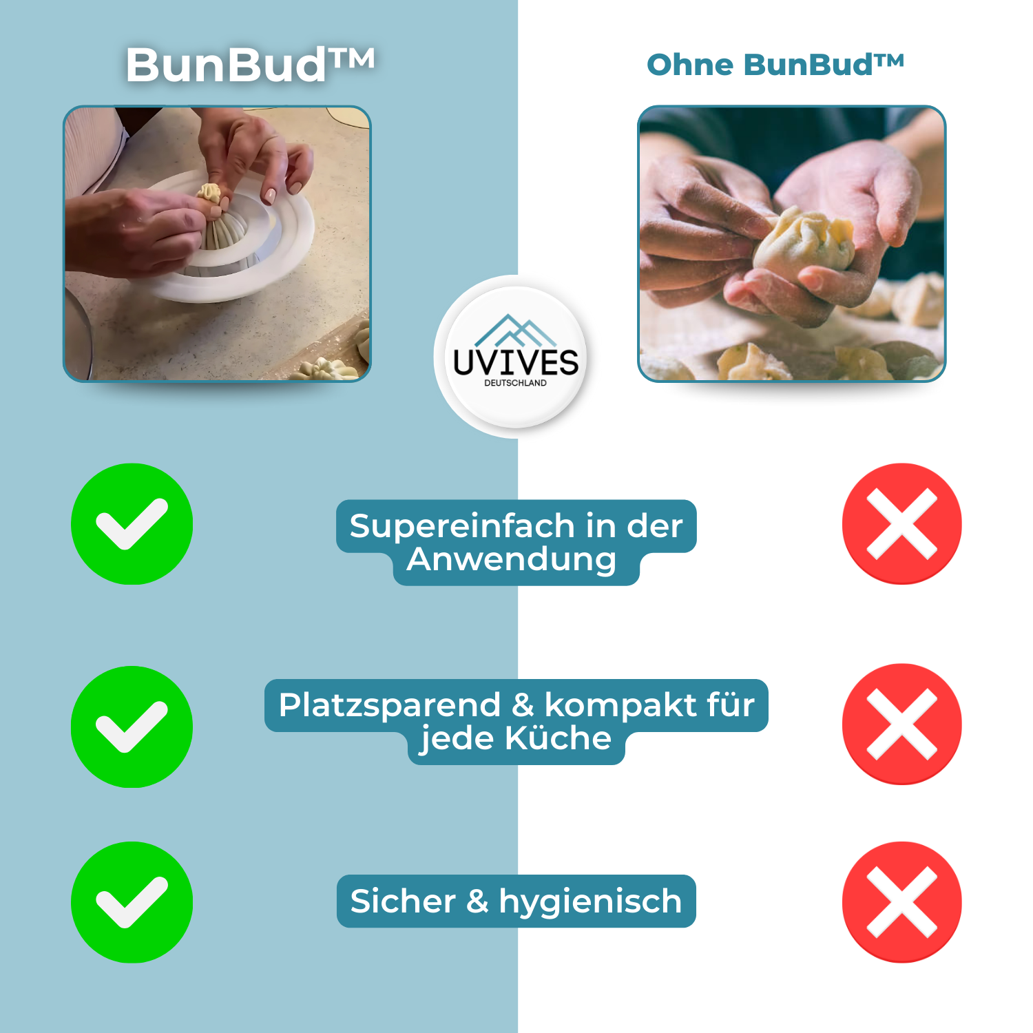 BunBud – Effortless Flower-Shaped Buns and Dumplings Every Time