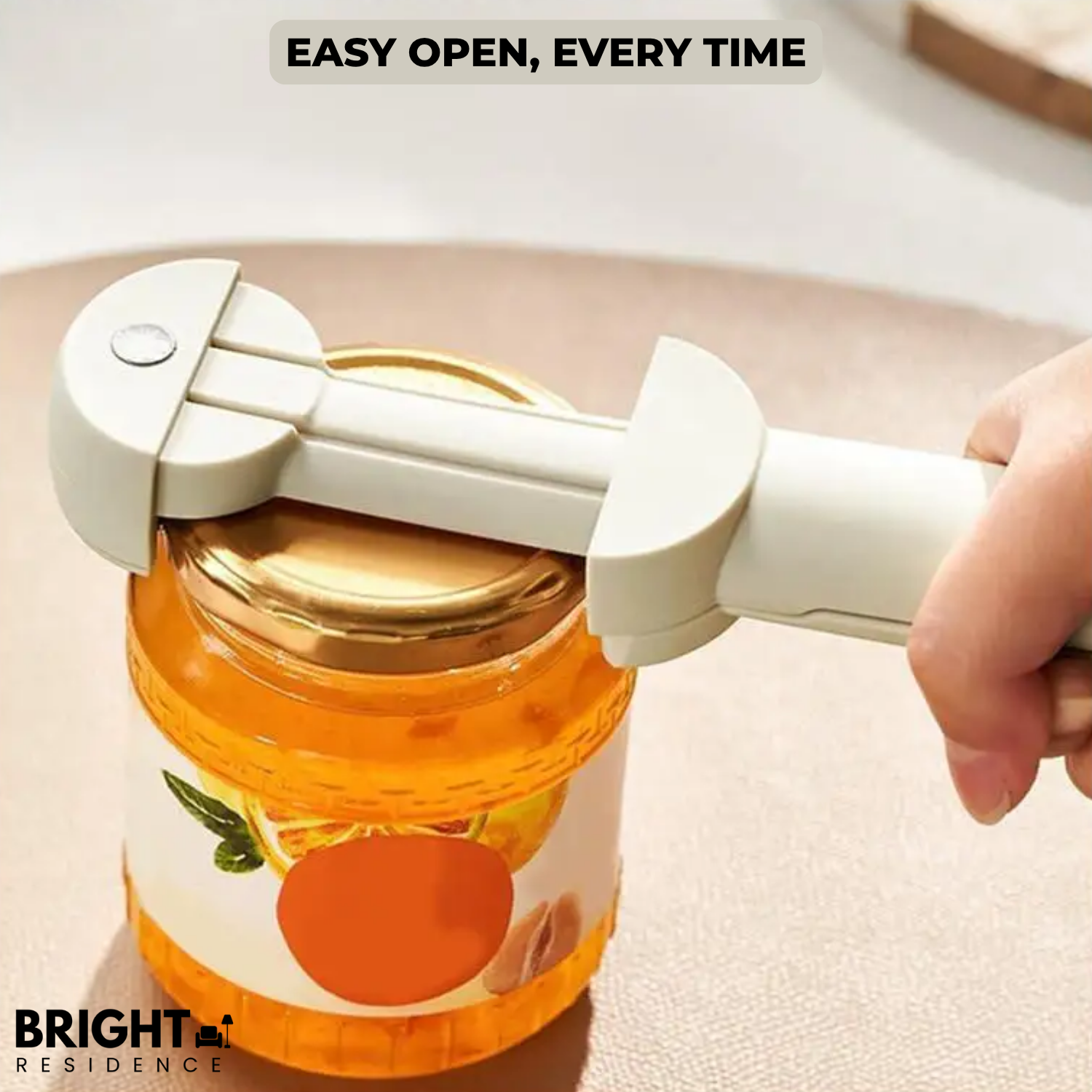 GripEase™ - Opens every glass and every bottle effortlessly