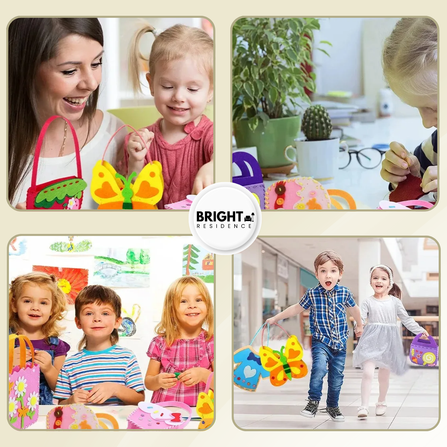 MagicStitch - Funny sewing kit with animals for children