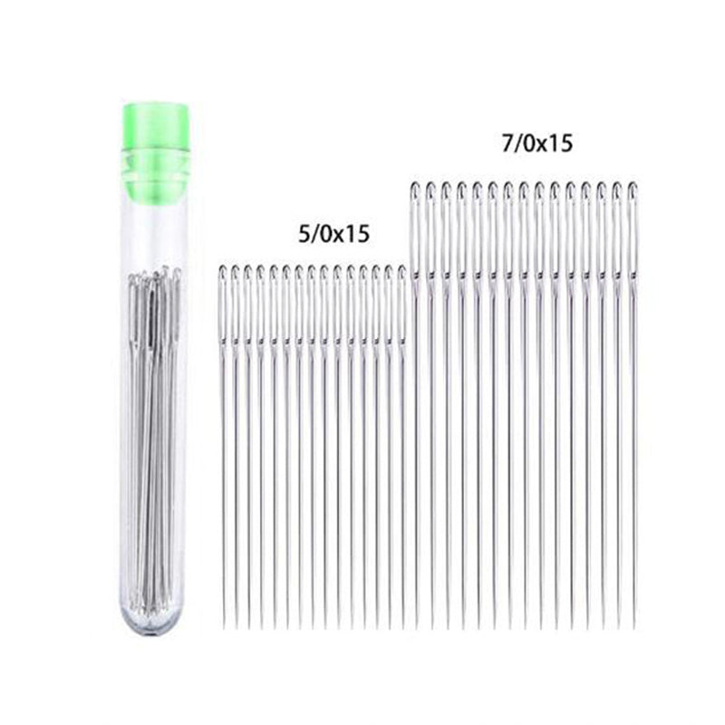EmbroiMaster – Sharp Sewing Needle Set with Large Eye