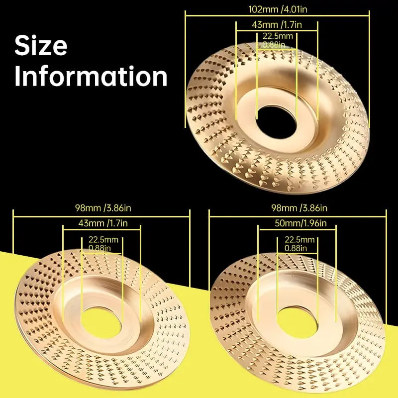 CarvePro – Precise Wood Carving with Your Angle Grinder