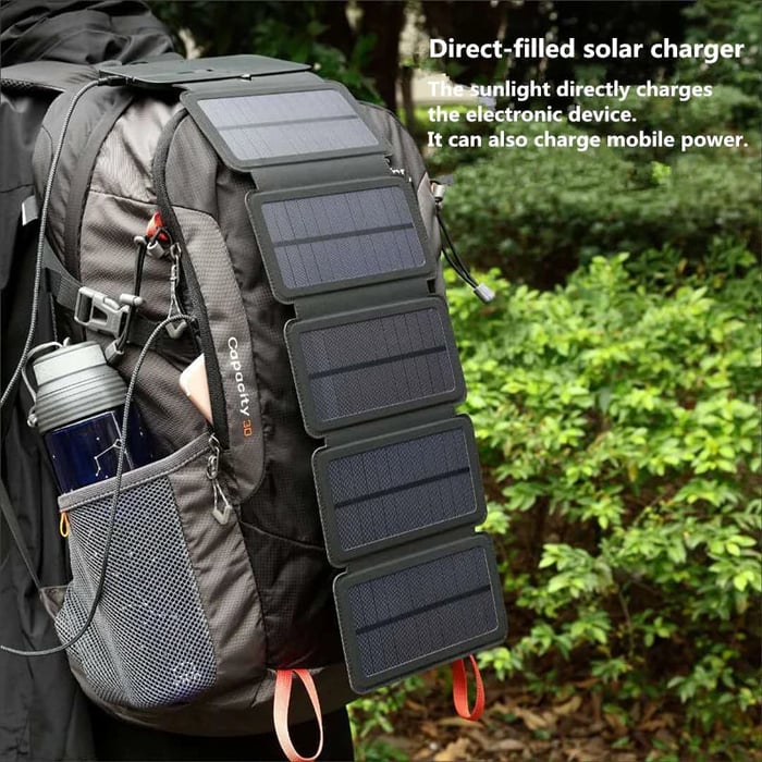 VoltFlex Pro – Solar Power On-The-Go for All Your Devices