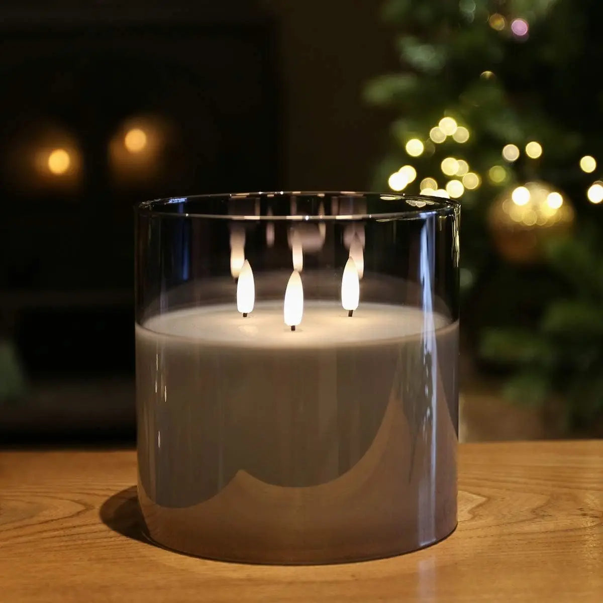 LuminaAura – Impressive LED Glass Candles for Magical Evenings!
