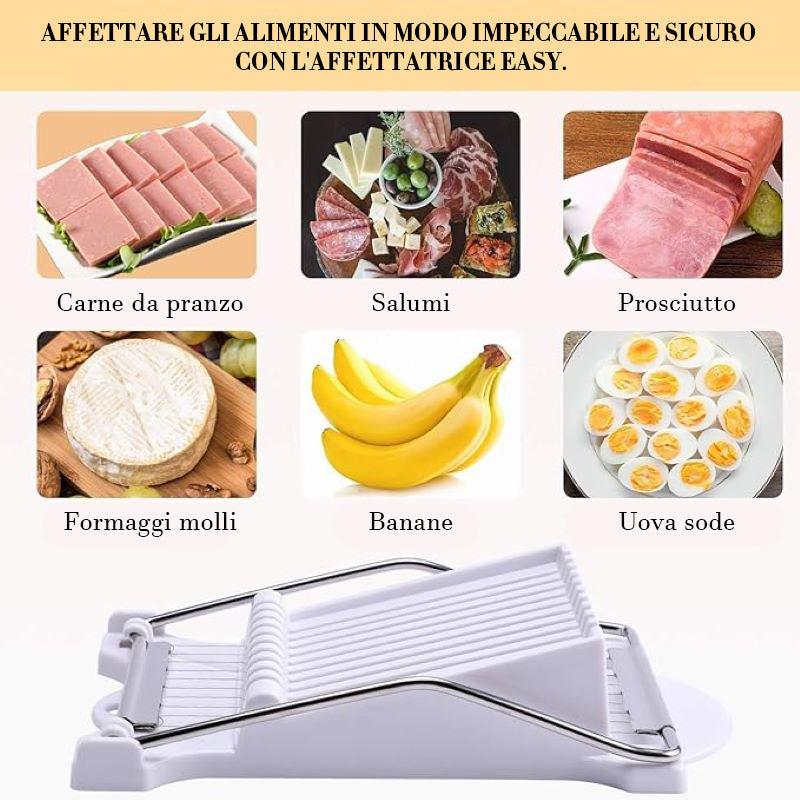 SliceMass – Stainless Steel Kitchen Slicer for Perfect Slices!
