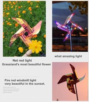 1+1 FREE | SpinGlow - Play of colors & movement for your garden at night