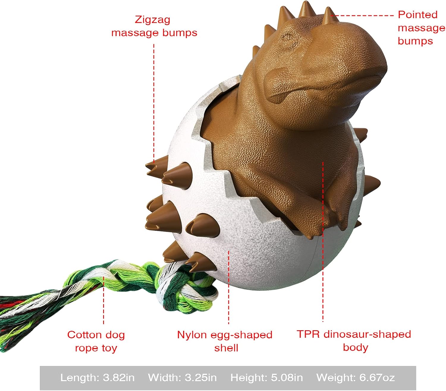 DinoEgg – The indestructible chew egg for healthy dog teeth!