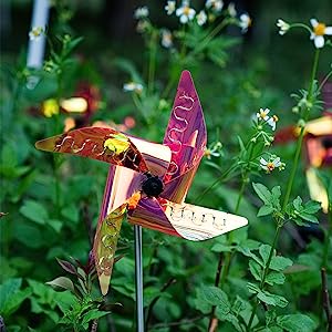 1+1 FREE | SpinGlow - Play of colors & movement for your garden at night