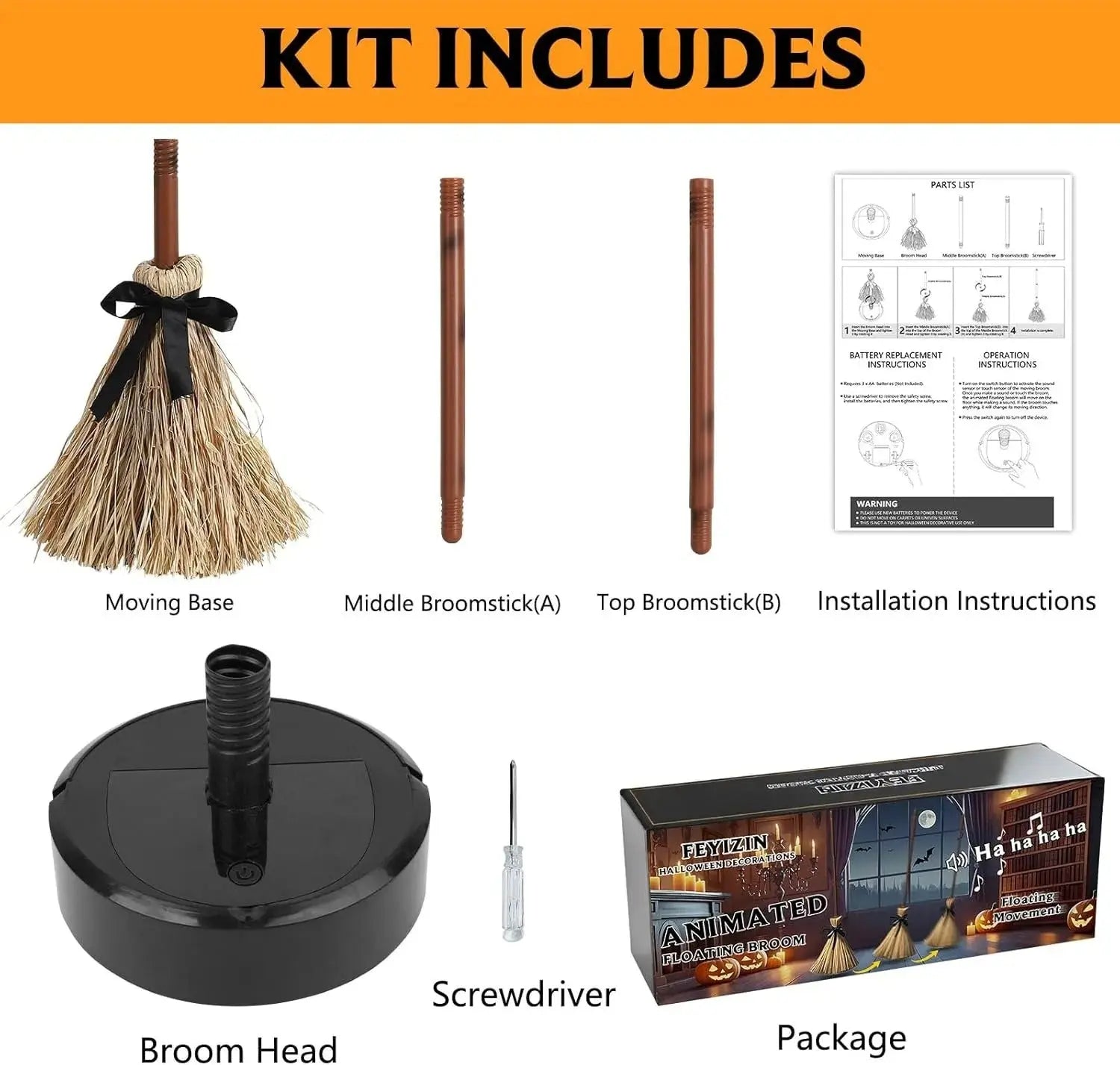 SpookBroom – The Witch's Broom That Really Lives