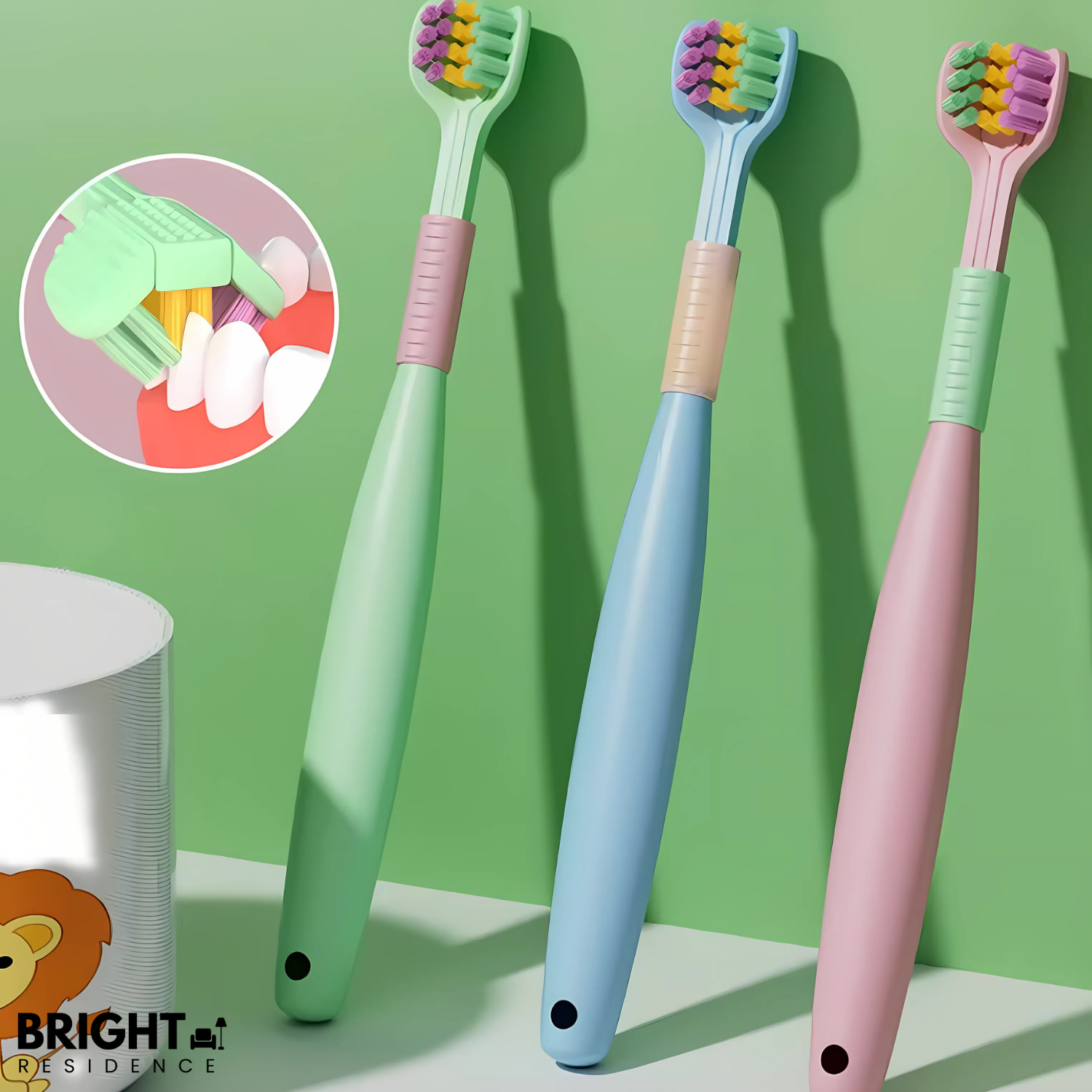 BrushHalo – Triple-Sided Power for a Healthier Smile