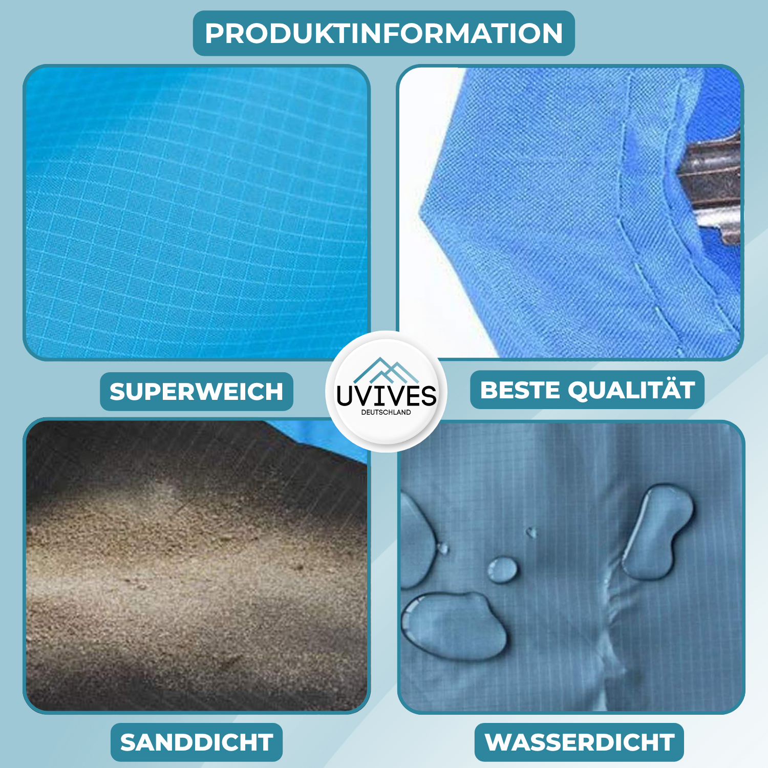 SandAway Ultimate Beach Mat No More Messy Sand