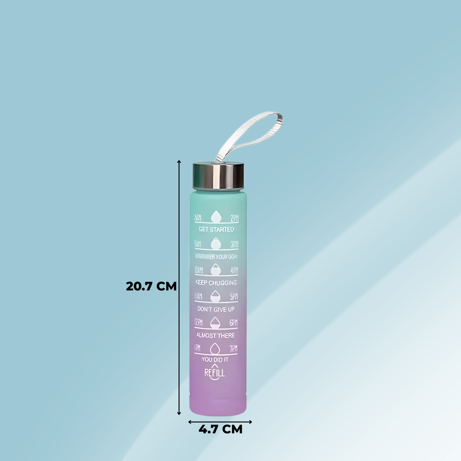 MotivaSip | Daily Hydration with Style & Motivation (Set of 3 Bottles)