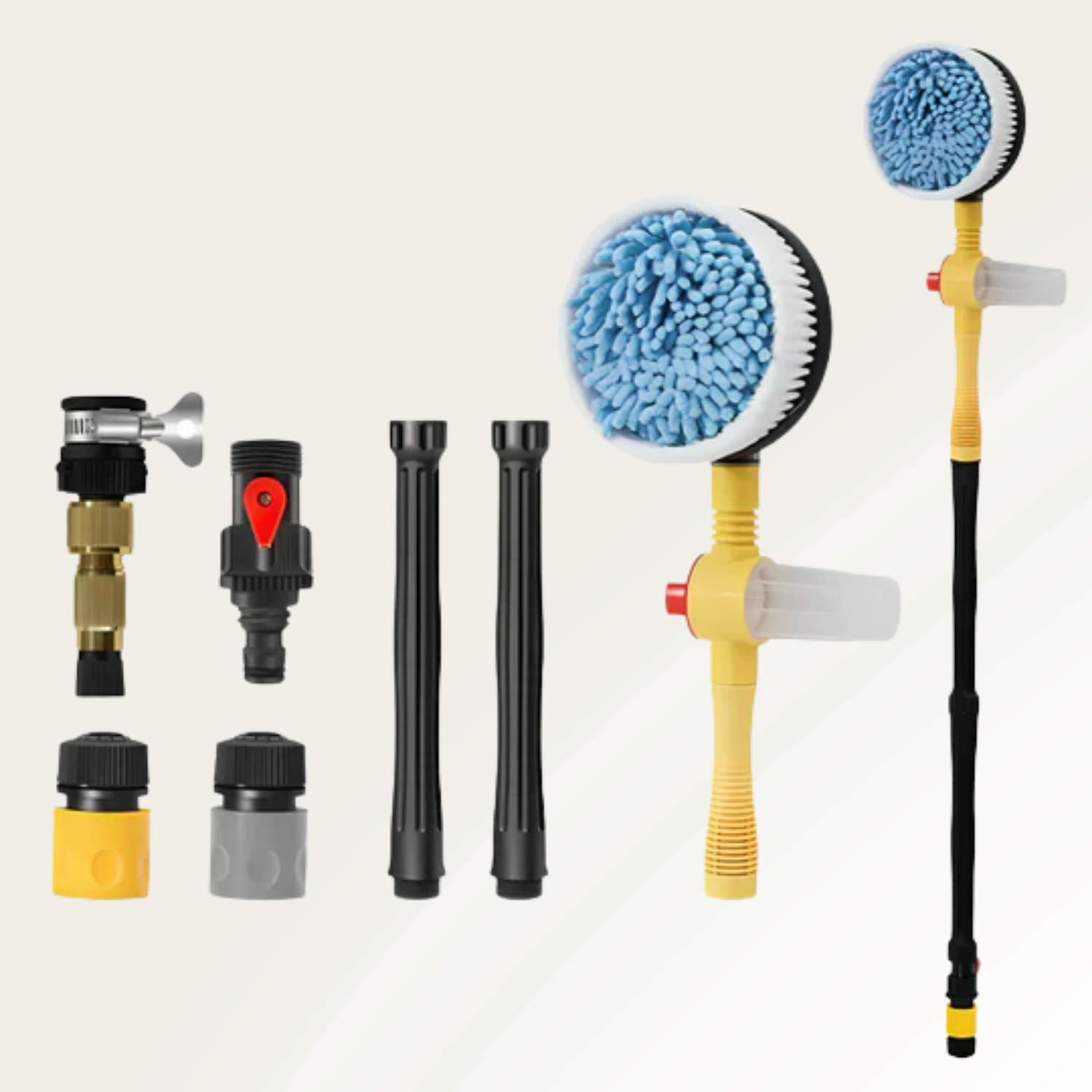 AquaTwist – Effortless Car Cleaning, No Power Needed!