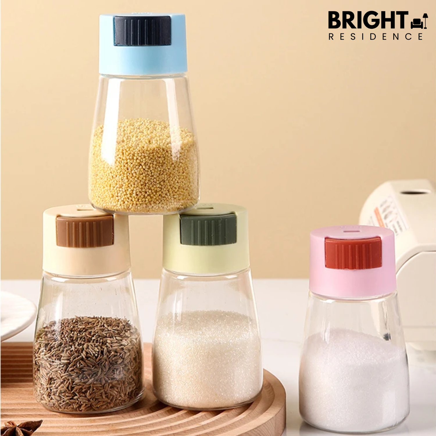 SmartDose Mini – Effortless Portion Control for Perfect Seasoning (Set of 4)