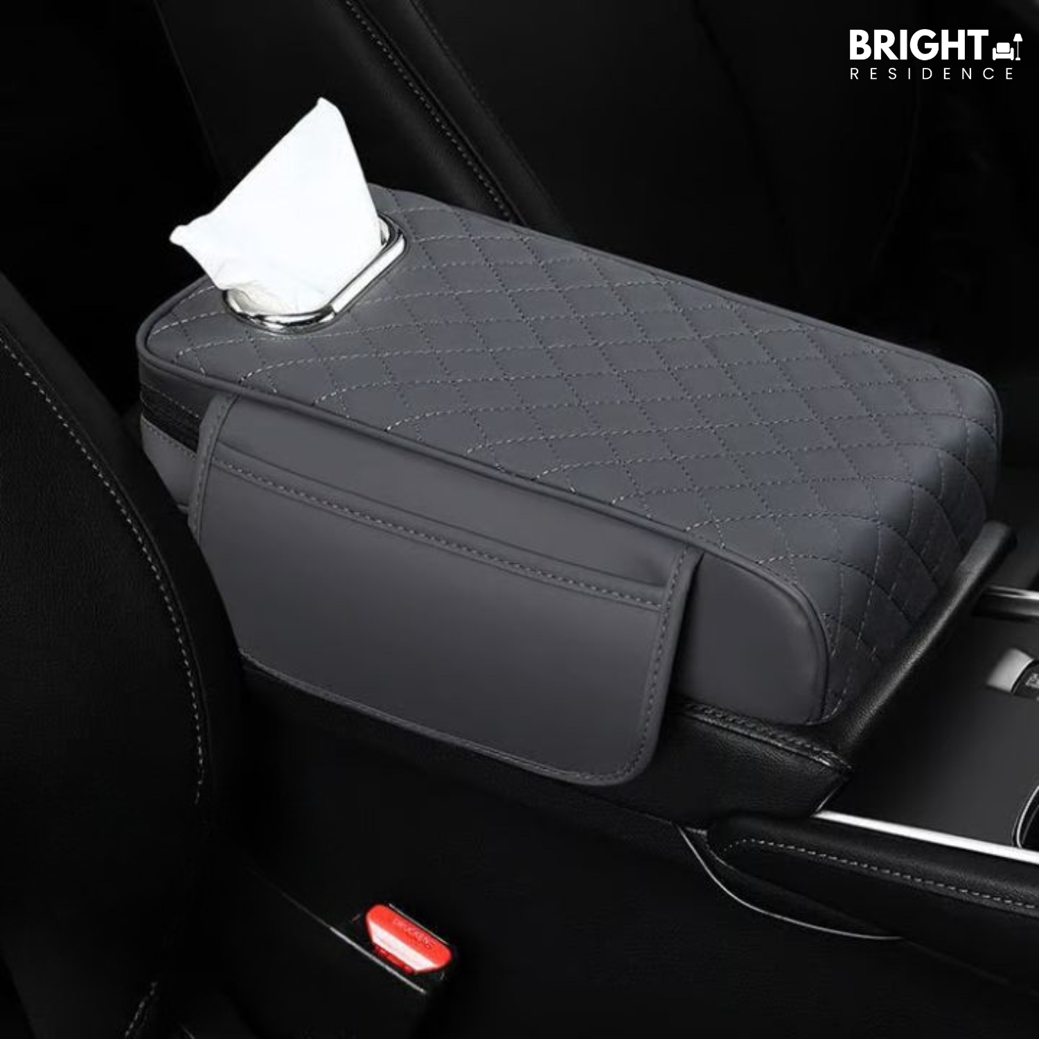 ArmNest™ - Car armrest box with tissue holder